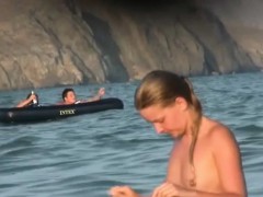 Kont, Strand, Blond, Bruinharig, Tepels, Buiten, Realiteit, Bekijker