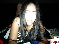 ぽっちゃり, デカパイ, 茶髪の, チン, Hd, マッサージ, タイ, オッパイの