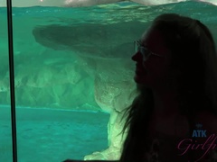 素人, 茶髪の, 食べ物, 彼女, オナニー, オーガズム, ハメ撮り, 公共