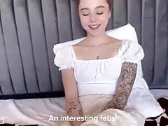 18 años, Amateur, Belleza, Rubia, Desnudo, Pov, Coño, Virgen