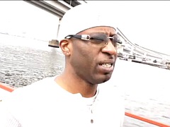 デカチン, フェラチオ, ボンデージ, 黒人, 異人種間, ティーン, 三人, おもちゃ