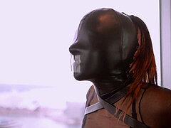 アジア人, 緊縛, ボンデージ, レザー, ナイロン