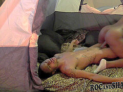 love IN A TENT!!