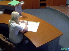 Leie, Blasen, Besamung, Arzt, Lesbisch, Büro, Muschi, Spanner