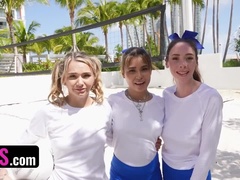 Americano, Universidad, Grupo, Tetas naturales, Pov, Calcetines, Deporte, Adolescente