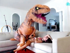 Camsoda-Hottie babes get had sex by Trex