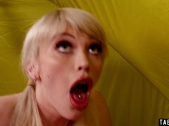 Anal, Gros seins, Blonde, Sucer une bite, Plantureuse, Queue, Belle mère, Strapon