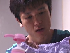 美女, 衣服着たままセックス, ディルド, 毛深い, ハードコア, 日本人, 下着, ハメ撮り