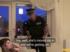 Cop Fucks Lucia in Her Tight Arse