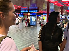 Enthousiasteling, Bruinharig, Sperma shot, Groep, Buiten, Gezichtspunt, Openbaar, Swinger