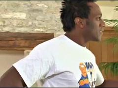 Verga grande, Tetas grandes, Negro, Rubia, Ébano, Interracial, Lamidas, Tetas