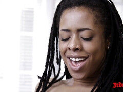 ブロンド, 茶髪の, 黒人, レズビアン, なめる, 自然山雀, ピアス, オマンコ