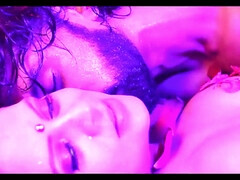 Indian hot MILF threesome erotic video