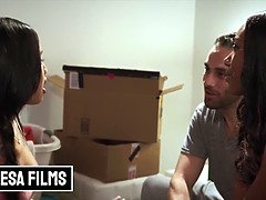 アフリカ人, フェラチオ, 黒人, ハードコア, 異人種間, キス, 現実, タトゥー