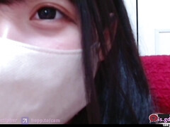 Asiatique, Brunette brune, Pieds, Japonaise, Masturbation, Chatte, Solo, Jouets