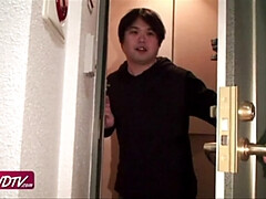 18, デカパイ, フェラチオ, 中出し, カワイイ, 日本人, 現実, ティーン