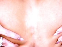 Arsch, Tussi, Grosser arsch, Blondine, Blasen, Vollbusig, Schmuddelige sprache, Pov