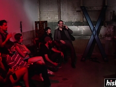 Bondage discipline sadomasochisme, Zwart, Zwart, Fetisj, Groep, Hd, Interraciaal