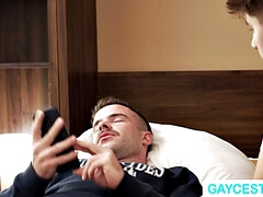 アナル, 舐める尻, フェラチオ, イマラチオ, チン, ゲイ, 小柄, ティーン