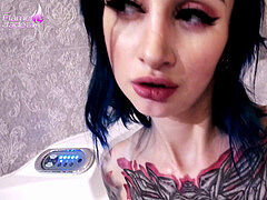 アナル, オナニー, 一人, タトゥー, ティーン, おもちゃ