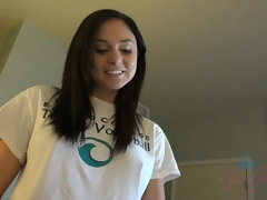 Amateur, Brunette brune, Fille latino, Pov, Rasée, Maigrichonne, Tatouage, Nénés