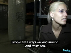 素人, 美女, ブロンド, 浮気者, アウトドア, ハメ撮り, 公共, オマンコ