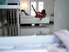 アメリカ人, お尻, 黒人, チン, ハードコア, ハメ撮り, オマンコ, ティーン