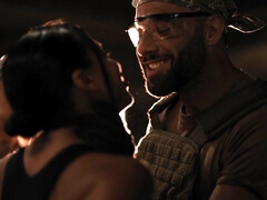 美女, デカチン, デカパイ, 茶髪の, 巨乳な, 口内発射, ハードコア, なめる