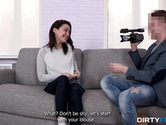 Dirty Flix - Izi Ashley - Shy cutie fucks like a bitch