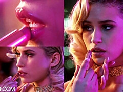 お尻, 指いじり, キス, レズビアン, オナニー, ガリガリ, ペニスバンド, オッパイの