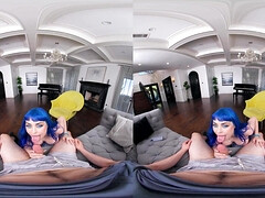 Grosse bite, Gros seins, Sucer une bite, Plantureuse, Éjaculation interne, Hard, Pov, Nénés