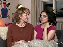 Leie, Arsch, Deutsch, Hardcore, Lesbisch, Natürlichen titten, Muschi, Vibrator