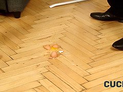 Anal, Blonde, Cocu, Tchèque, Époux mari, Mamelons, Jarretelles, Épouse