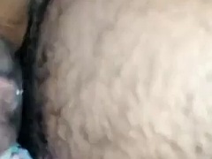 Leie, Grosser schwanz, Schwarz, Schwarz, Behaart, Latina, Stiefmutter, Jungendliche (18+)
