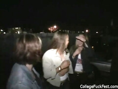 Blond, Pijpbeurt, Sperma shot, Lul, Hardcore, Feest, Zuigen, Tieten likken