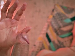 Asiatique, Grosse bite, Tir de sperme, Fille latino, Masturbation, Maigrichonne, Solo, Adolescente