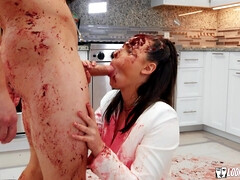 Жопа, Брюнетки, Собачьи, Фетиш, Ласковые ручки, Лизание, Натуральные сиськи, Тату