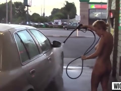 Tussi, Blondine, Behaart, Im freien, Zierlich, Öffentlich, Muschi, Realität