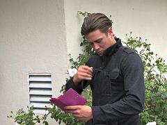 Tussi, Grosser schwanz, Blasen, Spermaladung, Hardcore, Rotschopf