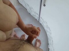 Verga grande, Alemán, Pajear, Casero, Pajearse, Madres para coger, Tetas naturales, Tetas