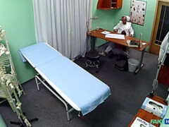 Leie, Blasen, Betrug, Fingern, Lecken, Krankenschwester, Büro, Uniform