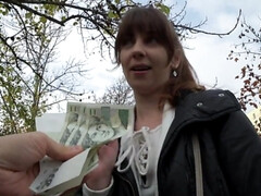 Braunhaarige, Spermaladung, Frau, Hd, Natürlichen titten, Pov, Öffentlich, Realität