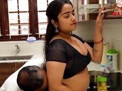 デカ尻, デカチン, フェラチオ, 巨乳な, 自家製, インド人, 淫乱熟女, 自然山雀