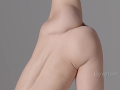 Schwarz, Flexibel, Nippel, Zierlich, Rasiert, Titten