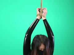 Asiático, Chica, Sadomasoquismo, Hd, Japonés, Látex, Esclavo, Adolescente