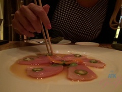 Leie, Blondine, Blasen, Fussjob, Freundin, Orgasmus, Zierlich, Muschi