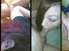 Anaal, Pijpbeurt, Sperma, Voeten, Vingeren, Kut duiken, Roodharige vrouw