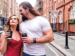 ブロンド, バック, 手コキする, キス, なめる, 淫乱熟女, オマンコ, タトゥー