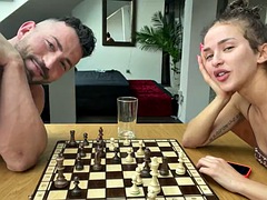 She loses at chess, he wins her pussy. Maximo Garcia - Geisha Kyd