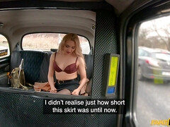 素人, 黒人, ブロンド, フェラチオ, ブーツ, 車, 裸, オッパイの